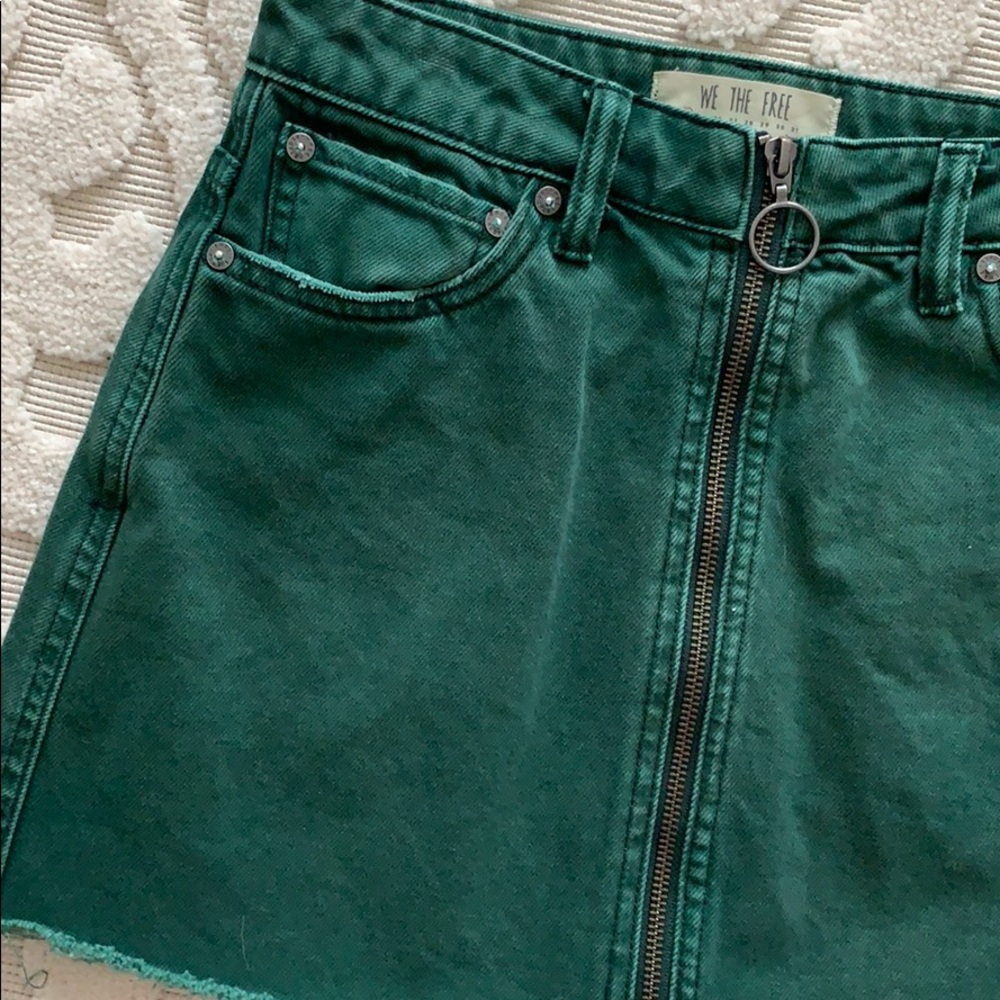 Free People Denim Skirt - Picture 6 of 7